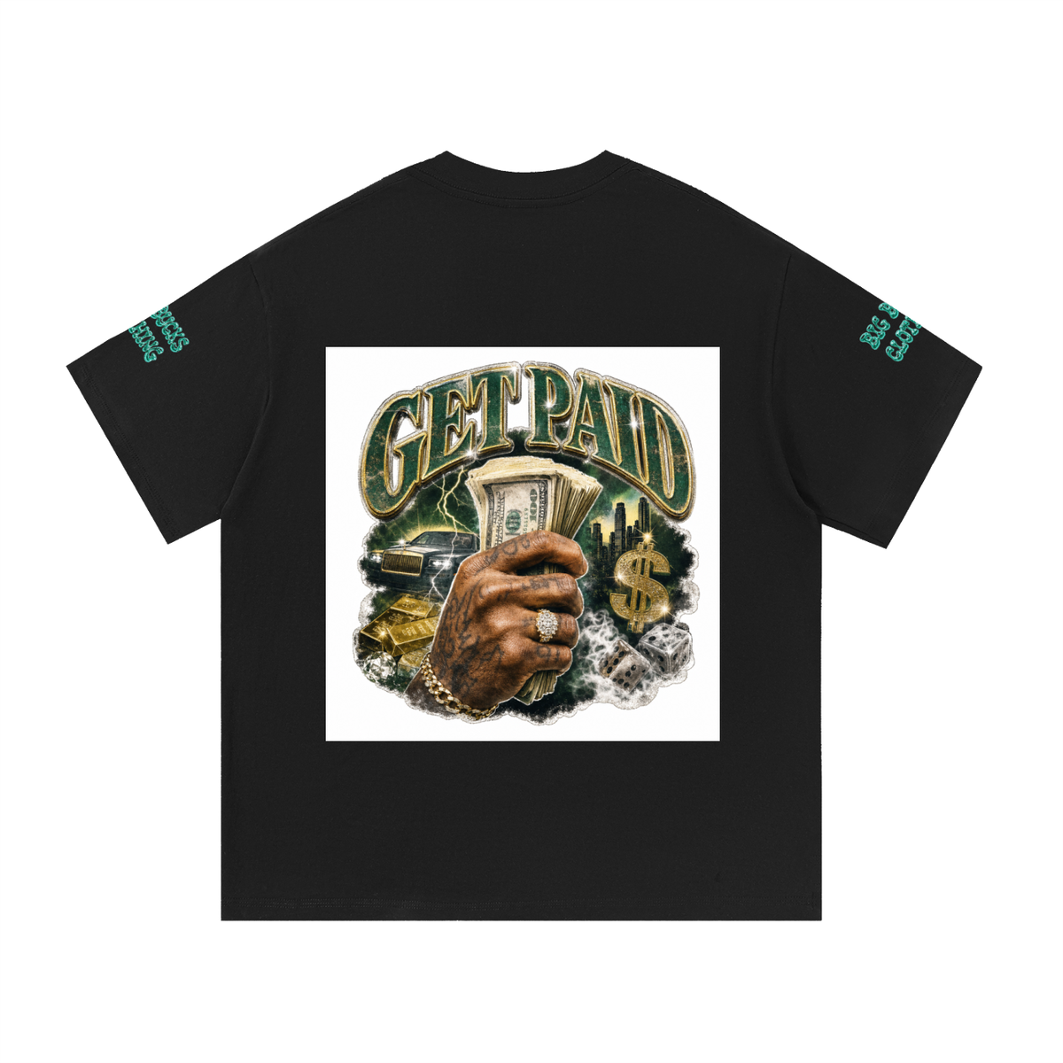 Bootleg money Cotton T-Shirt