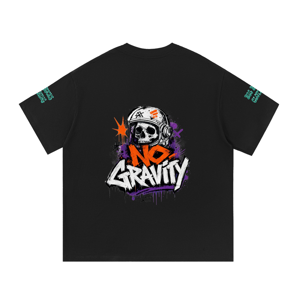 “No Gravity” Cotton T-Shirt